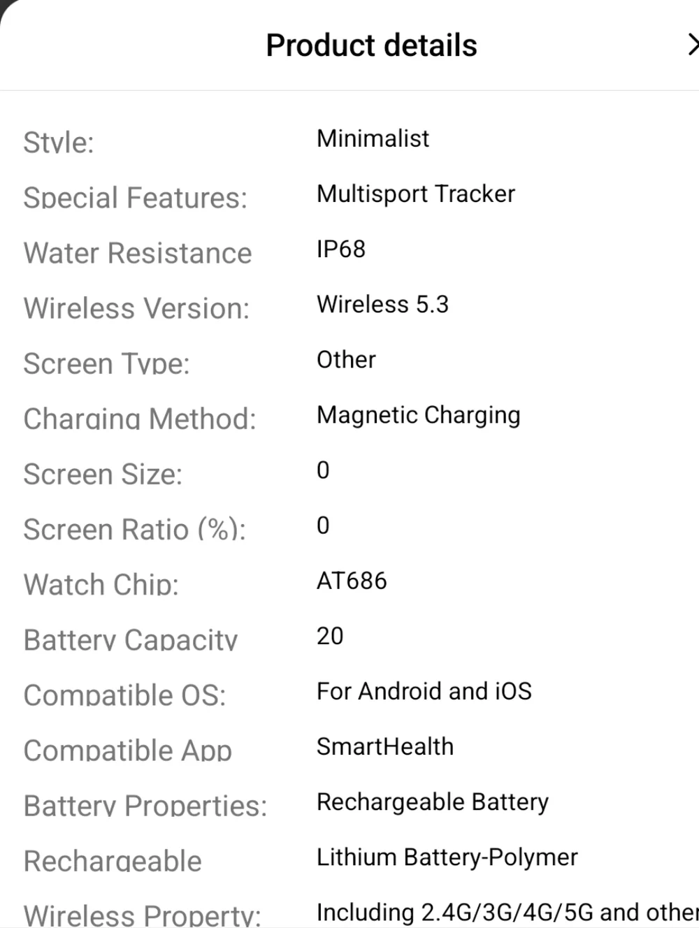 IP 68. Black Smart Health Ring with Advanced Sensors